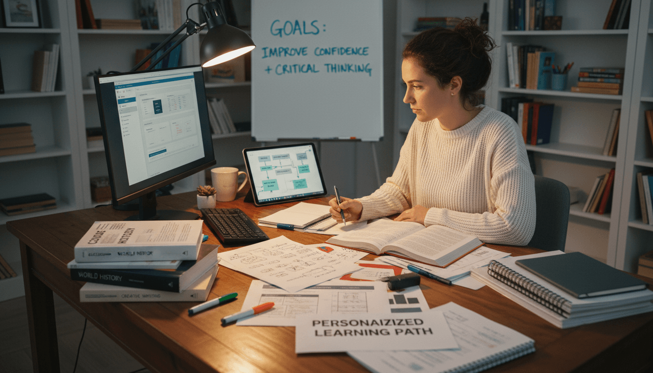 Customized lesson planning for individual student needs