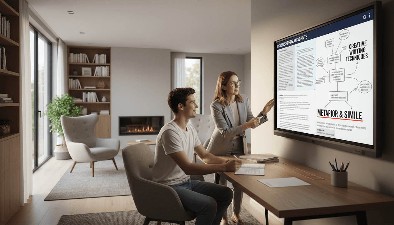 English Language and Literacy instruction with qualified educator