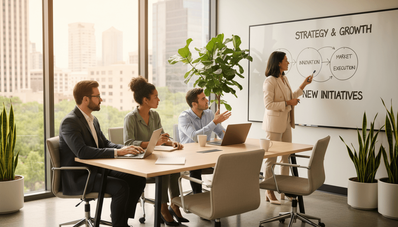 Business communication and presentation training